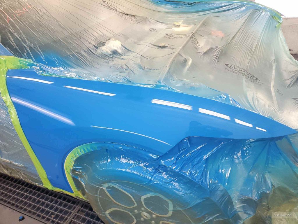 Tamiami Collision Mustang Repair before 4